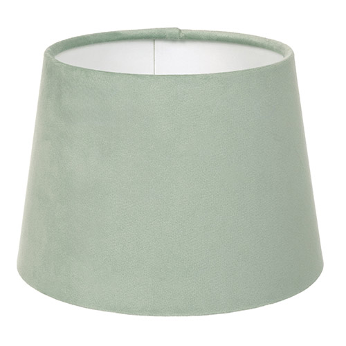 20cm Medium French Drum Shade in Duck Egg Hunstanton Velvet 