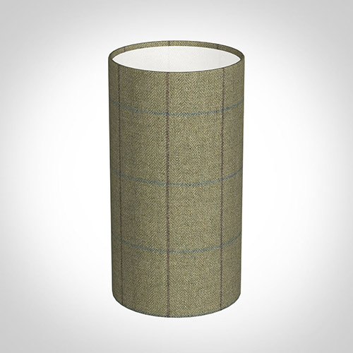 13cm Narrow Cylinder in Talisker Check Lovat Wool
