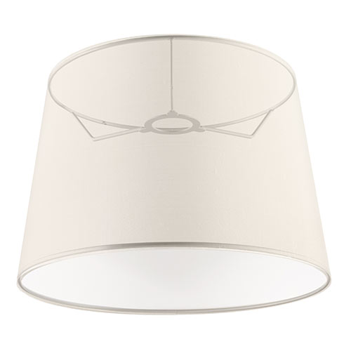 30cm Pendant Medium French Drum Shade in French Grey Silk