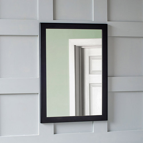 Thornhill Mirror in Matt Black