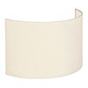 32cm Carlyle Half Shade in Cream Waterford Linen
