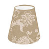 Tapered Candle Clip Shade in Gold Cavendish
