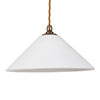 Drayton Pendant in Antiqued Brass