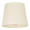 13cm Pendant French Drum Shade in Parchment, Cream Trim 