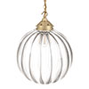 Greenwich Pendant Light in Burnished Brass