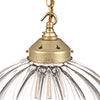 Greenwich Pendant Light in Burnished Brass