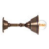 Salthouse Wall Light in Antiqued Brass