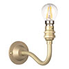 Carrick Wall Light in Burnished Brass