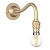 Carrick Wall Light in Burnished Brass