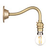 Carrick Wall Light in Burnished Brass