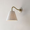 Carrick Wall Light in Burnished Brass