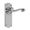 Regency Handle, Nowton Plain Plate, Nickel