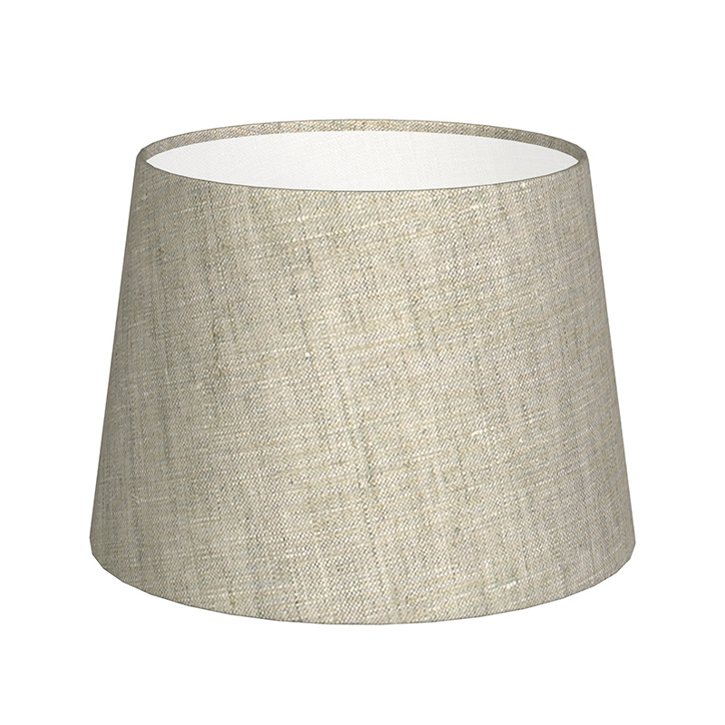 Linen cylinder best sale lamp shade