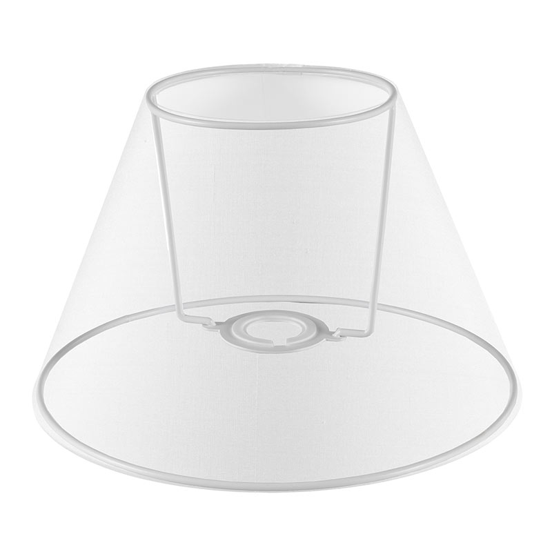 25cm Empire Shade in Royal Oyster Silk