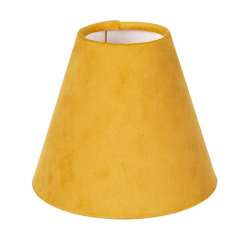 Empire Candle Clip Shade in Saffron Hunstanton Velvet