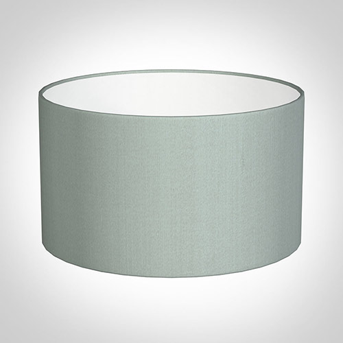35cm Wide Cylinder Shade in French Grey Silk