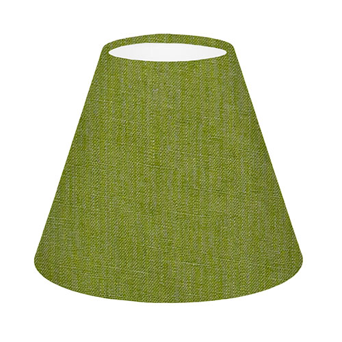 15cm Empire Shade in Green Waterford Linen