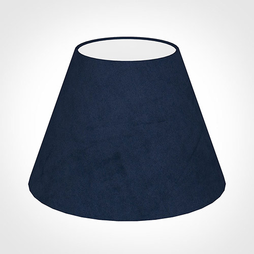 25cm Empire Shade in Navy Blue Hunstanton Velvet