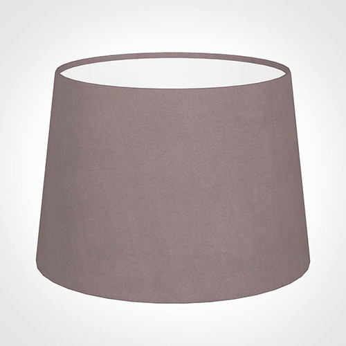 30cm Medium French Drum Shade in Dusky Pink Hunstanton Velvet