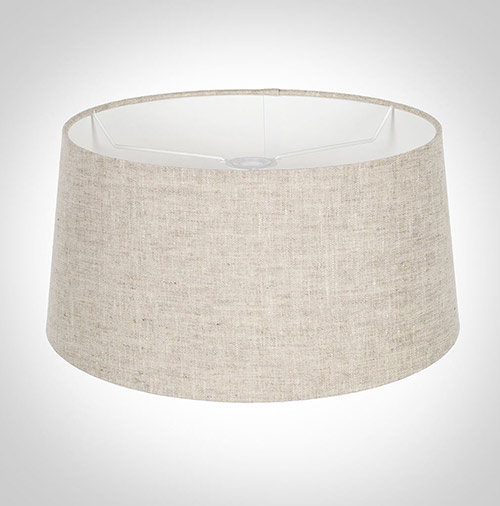 45cm Pendant Wide French Drum Shade in Natural Isabelle