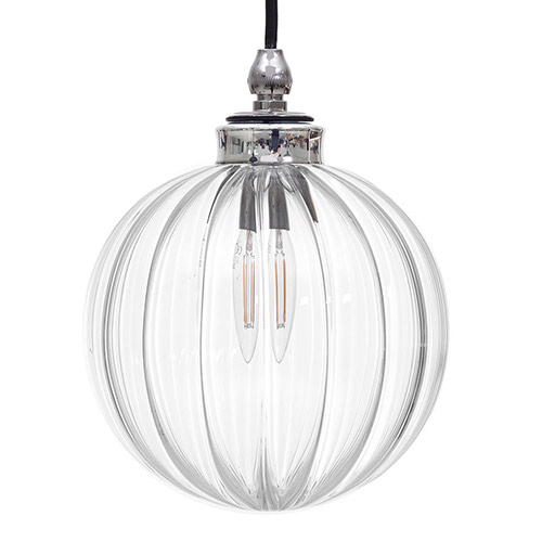 Fulbourn Bathroom Pendant Light in Nickel