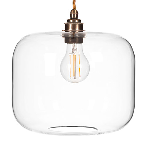 Addington Pendant Light (ES) Antiqued Brass