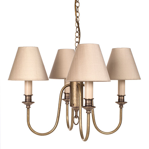 Gloucester Pendant Light in Antiqued Brass
