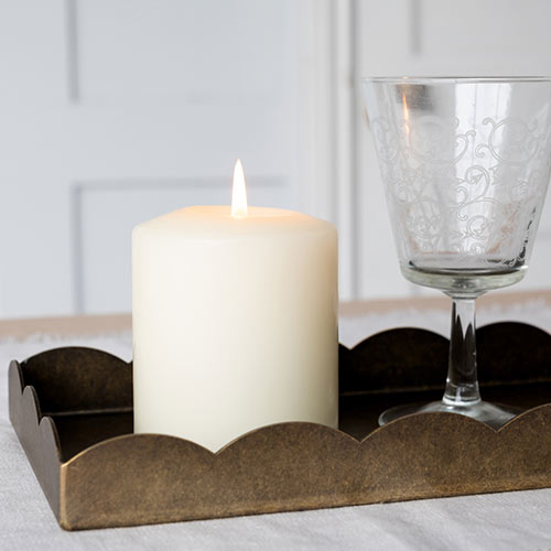 Charles Farris Pillar Candle 75 x 100