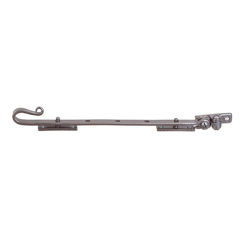 30cm Shepherd's Crook Window Stay in Polished