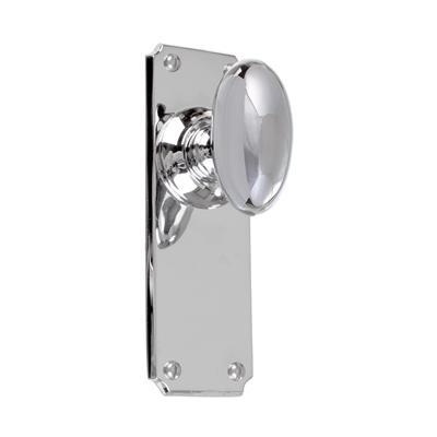 Downley Knob, Ilkley Plain Plate, Nickel