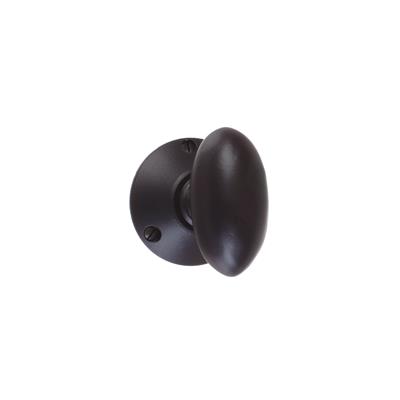 Downley Knob, Rowley Plate, Matt Black