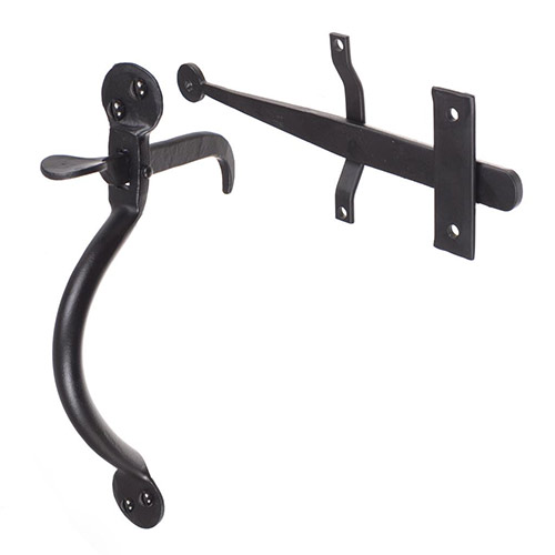 Suffolk Latch in Matt Black