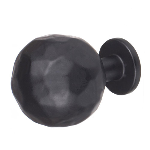 30mm Forged Ball Handle in Matt Black