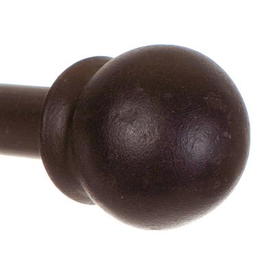 12mm Cannonball Finial in Beeswax