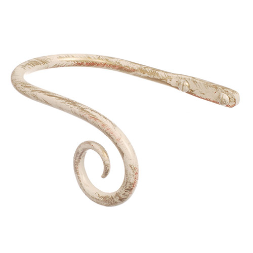 Small Crook Holdback (Right Side) in Old Ivory