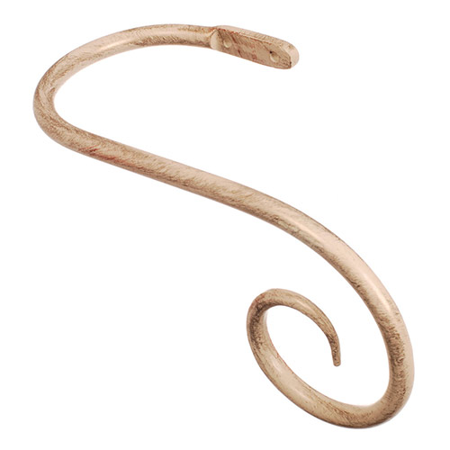 Large Crook Holdback (Right Side) in Old Ivory
