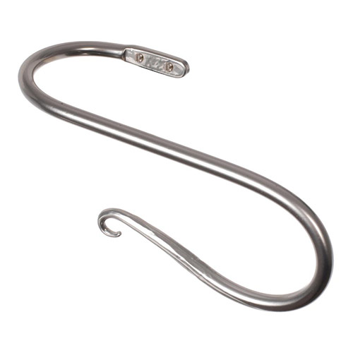 Large Shepherd's Crook Holdback (Right Side) in Mercury