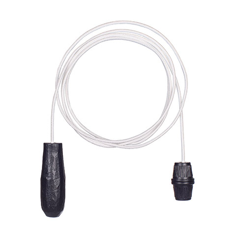 Hatton Light Pull Set in Matt Black