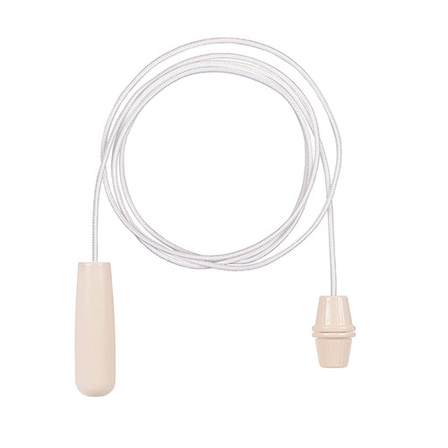 Hatton Light Pull Set in Plain Ivory
