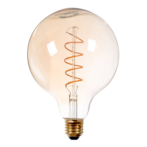 ES (E27) LED Soft Coil Vintage Large Globe 