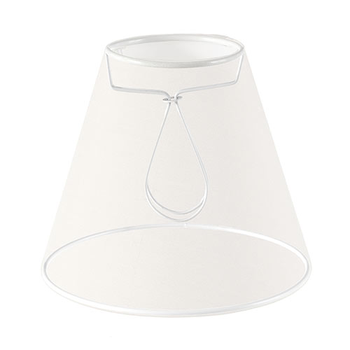 Candle Shade in Black Isabelle Linen