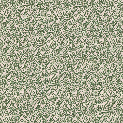 Spring Leaf Fabric in Rich Green