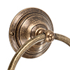 Stratford Towel Ring in Lacquered Antiqued Brass