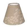 Empire Candle Clip Shade in Soft Green Cow Parsley 