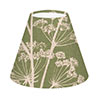 Empire Candle Clip Shade in Hedge Green Cow Parsley 