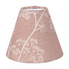 Candle Clip Shade in Plaster Pink Cow Parsley