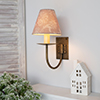 Candle Clip Shade in Dusky Pink Cavendish