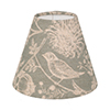 Empire Candle Clip Shade in Duck Egg Woodland
