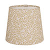 French Drum Candle Clip Shade in Gold Spring Leaf