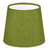 French Drum Candle Clip Shade in Green Waterford Linen